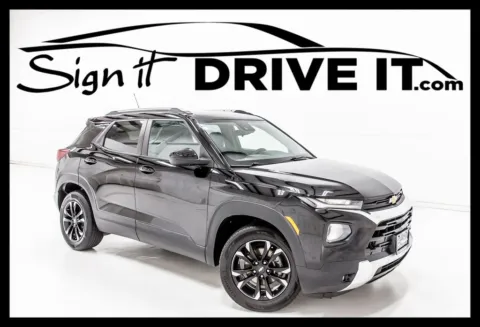 Black 2022 Chevrolet TrailBlazer LT for sale in Denton, TX