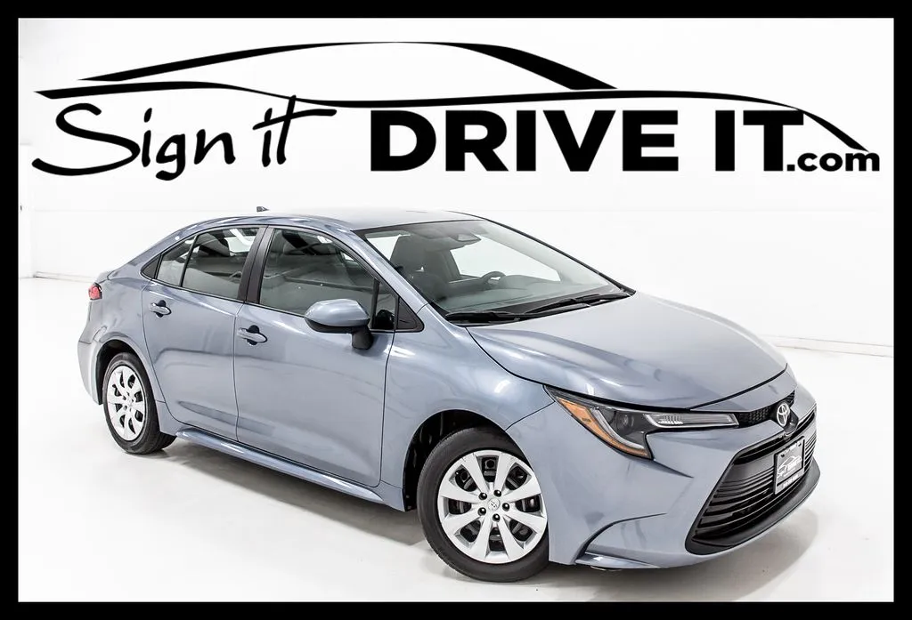Gray 2024 Toyota Corolla LE for sale in Denton, TX