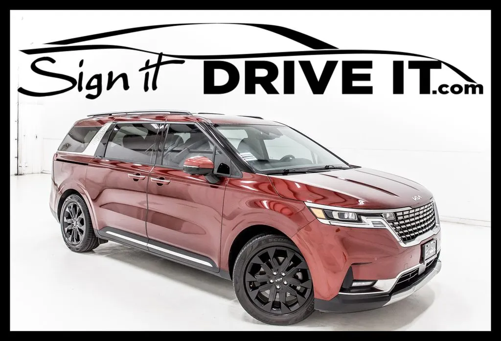 Red 2024 Kia Carnival SX Prestige for sale in Denton, TX