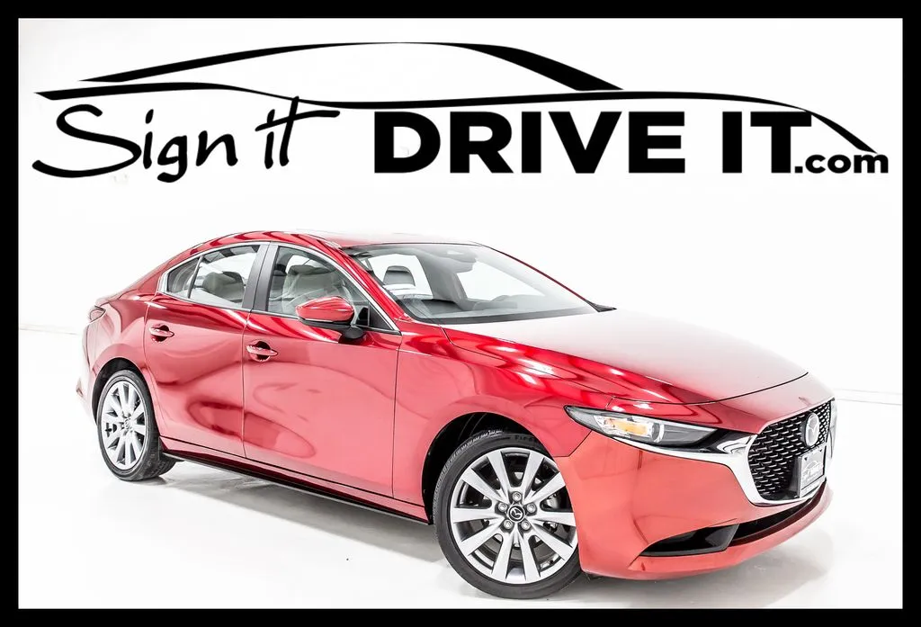 Red 2025 Mazda Mazda3 2.5 S Preferred Package for sale in Denton, TX