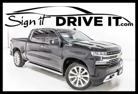 Black 2019 Chevrolet Silverado 1500 High Country for sale in Denton, TX