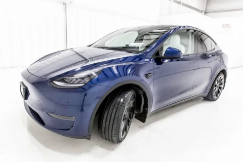 Another view of 2021 Tesla Model Y Long Range for sale in Denton, TX at Sign It Drive It