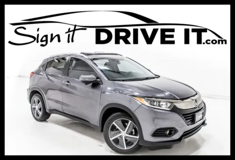 Gray 2022 Honda HR-V EX for sale in Denton, TX