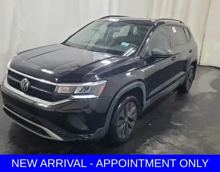 Black 2022 Volkswagen Taos 1.5T S for sale in Denton, TX