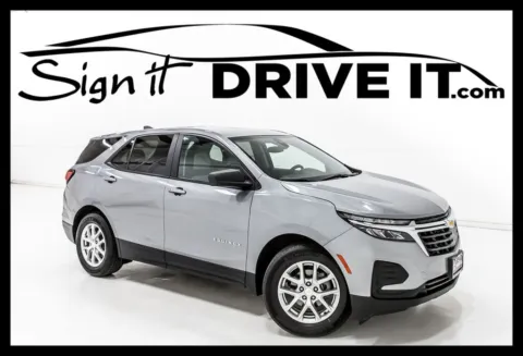 Gray 2023 Chevrolet Equinox LS for sale in Denton, TX