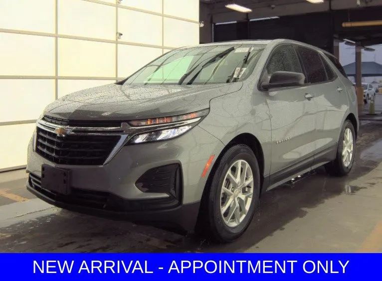Gray 2023 Chevrolet Equinox LS for sale in Denton, TX