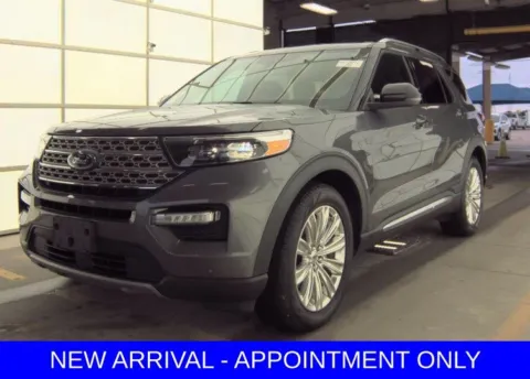 Gray 2023 Ford Explorer Limited for sale in Denton, TX
