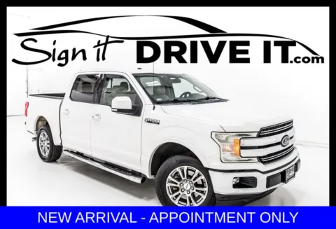 White 2018 Ford F-150 Lariat for sale in Denton, TX