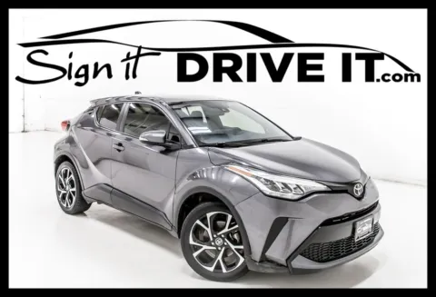 Gray 2020 Toyota C-HR XLE for sale in Denton, TX