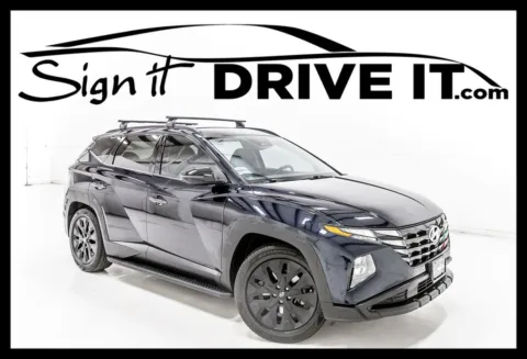 Blue 2023 Hyundai Tucson XRT for sale in Denton, TX