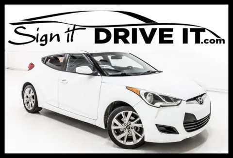 White 2016 Hyundai Veloster for sale in Denton, TX