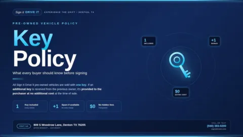 Another view of 2018 Nissan Armada Platinum for sale in Denton, TX at Sign It Drive It