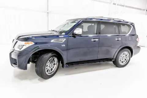 Another view of 2019 Nissan Armada Platinum for sale in Denton, TX at Sign It Drive It