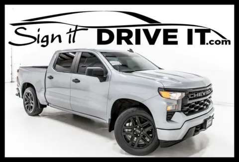 Gray 2023 Chevrolet Silverado 1500 Custom for sale in Denton, TX