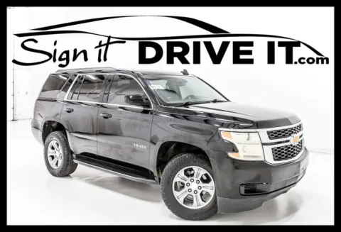 Black 2019 Chevrolet Tahoe LS for sale in Denton, TX