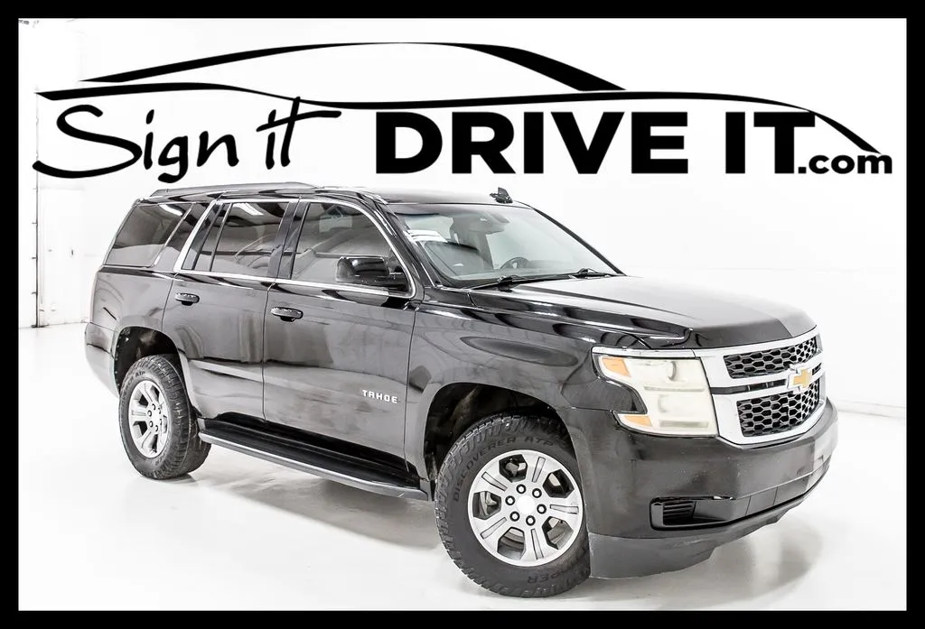 Black 2019 Chevrolet Tahoe LS for sale in Denton, TX