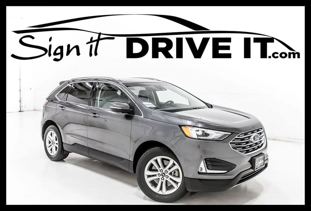 Gray 2020 Ford Edge SEL for sale in Denton, TX