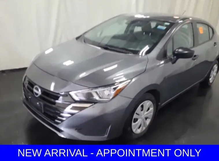 Gray 2024 Nissan Versa 1.6 S for sale in Denton, TX