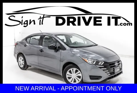 Gray 2024 Nissan Versa 1.6 S for sale in Denton, TX