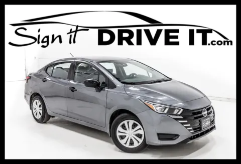 Gray 2024 Nissan Versa 1.6 S for sale in Denton, TX