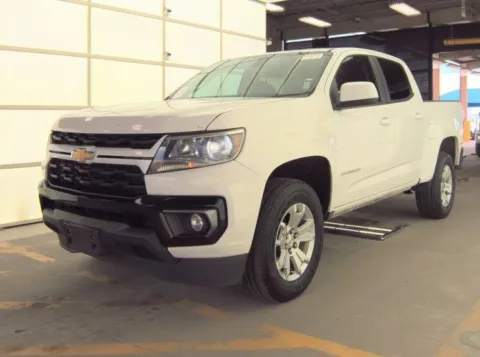 White 2021 Chevrolet Colorado LT for sale in Denton, TX