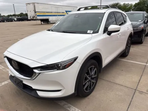 White 2018 Mazda CX-5 Grand Touring for sale in Denton, TX