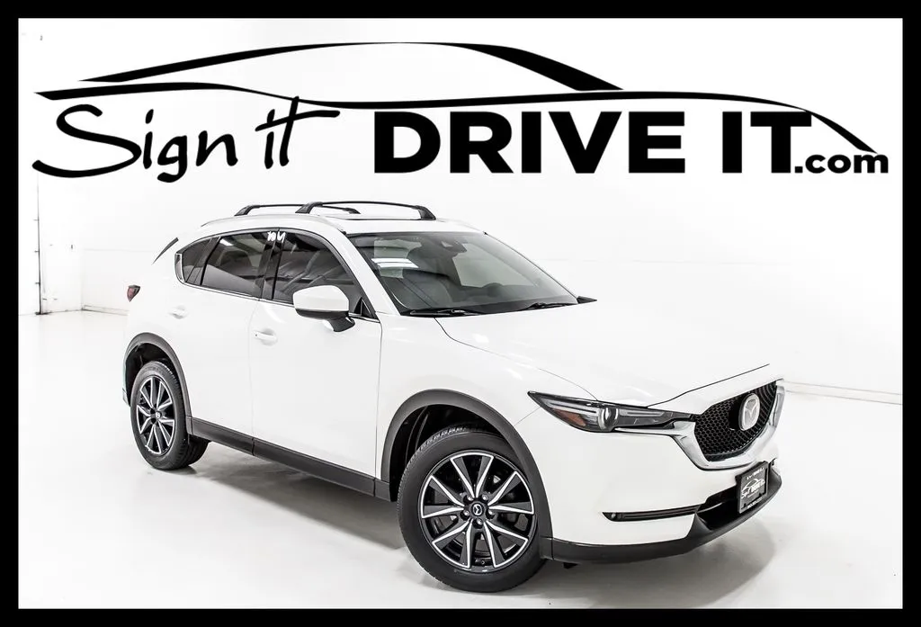 White 2018 Mazda CX-5 Grand Touring for sale in Denton, TX