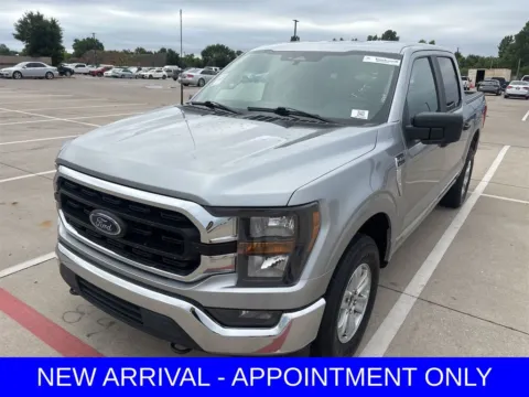 Silver 2023 Ford F-150 XLT for sale in Denton, TX