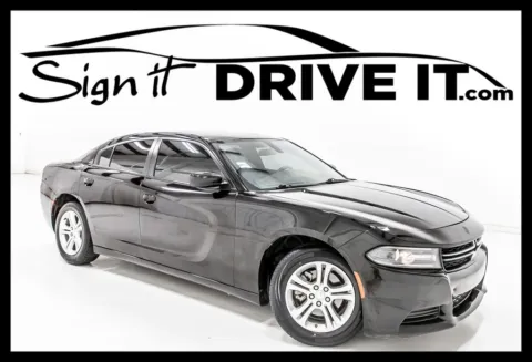 Black 2021 Dodge Charger SXT for sale in Denton, TX