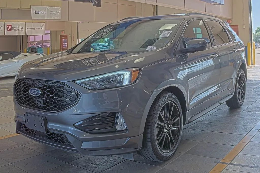Gray 2024 Ford Edge ST Line for sale in Denton, TX