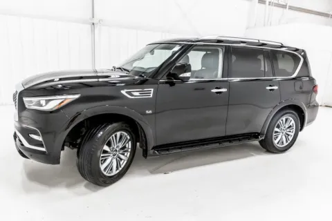 Another view of 2019 INFINITI QX80 LUXE for sale in Denton, TX at Sign It Drive It