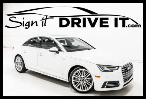 White 2017 Audi A4 2.0T Premium Plus for sale in Denton, TX