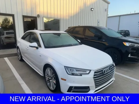 White 2017 Audi A4 2.0T Premium Plus for sale in Denton, TX