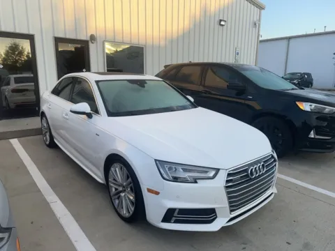 White 2017 Audi A4 2.0T Premium Plus for sale in Denton, TX