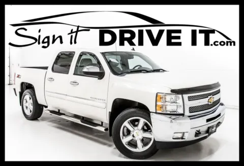 White 2013 Chevrolet Silverado 1500 LT for sale in Denton, TX