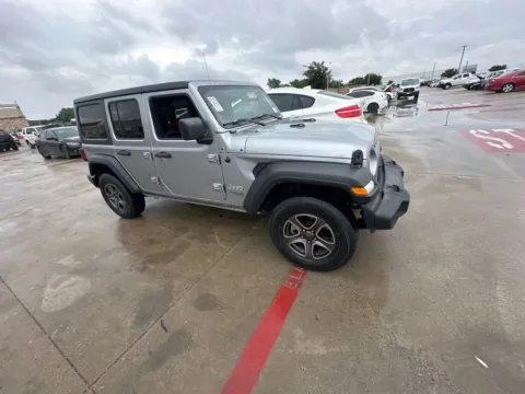 Another view of 2018 Jeep Wrangler Unlimited Sport S for sale in Denton, TX at Sign It Drive It