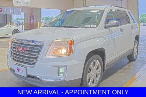 White 2016 GMC Terrain SLT for sale in Denton, TX