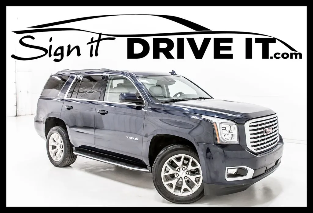 Blue 2020 GMC Yukon SLT Standard Edition for sale in Denton, TX
