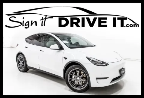 White 2020 Tesla Model Y Long Range for sale in Denton, TX