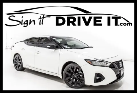 White 2021 Nissan Maxima SR for sale in Denton, TX