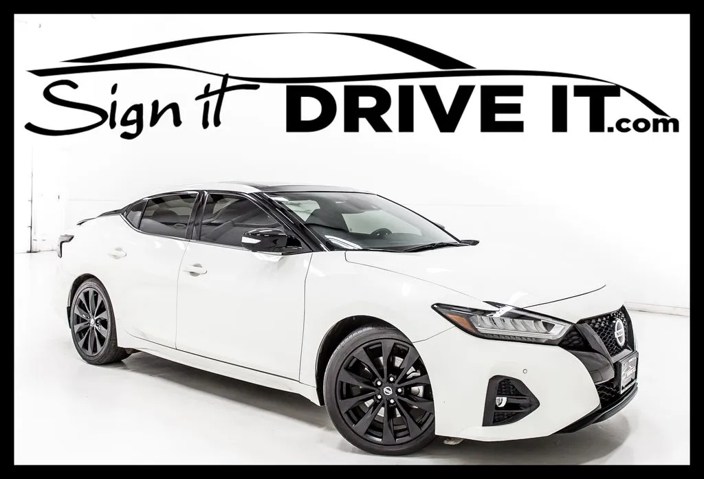 White 2021 Nissan Maxima SR for sale in Denton, TX