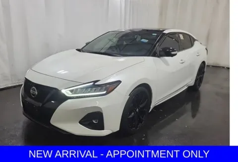 White 2021 Nissan Maxima SR for sale in Denton, TX