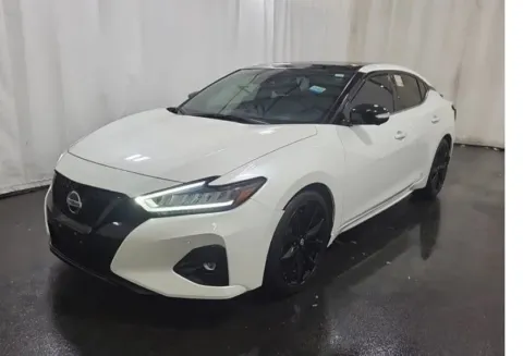 White 2021 Nissan Maxima SR for sale in Denton, TX