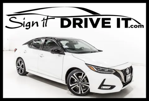 White 2021 Nissan Sentra SR for sale in Denton, TX
