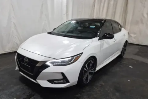 White 2021 Nissan Sentra SR for sale in Denton, TX