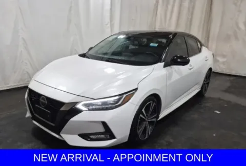 White 2021 Nissan Sentra SR for sale in Denton, TX