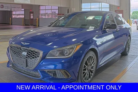 Blue 2020 Genesis G80 3.3T Sport for sale in Denton, TX