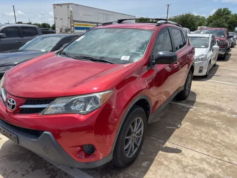 Red 2013 Toyota RAV4 LE for sale in Denton, TX