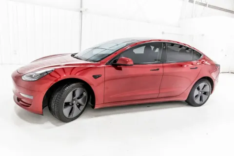 Another view of 2021 Tesla Model 3 Standard Range Plus for sale in Denton, TX at Sign It Drive It