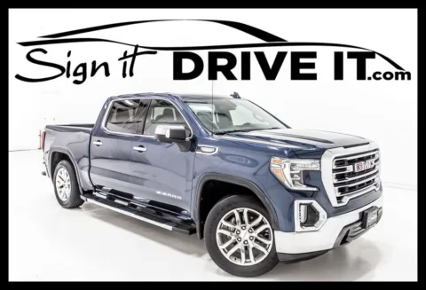Blue 2020 GMC Sierra 1500 SLT for sale in Denton, TX